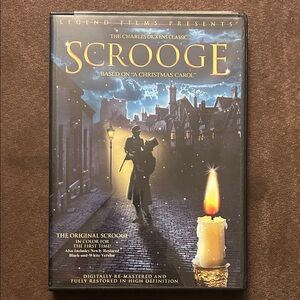 Scrooge DVD - Classic Christmas Film